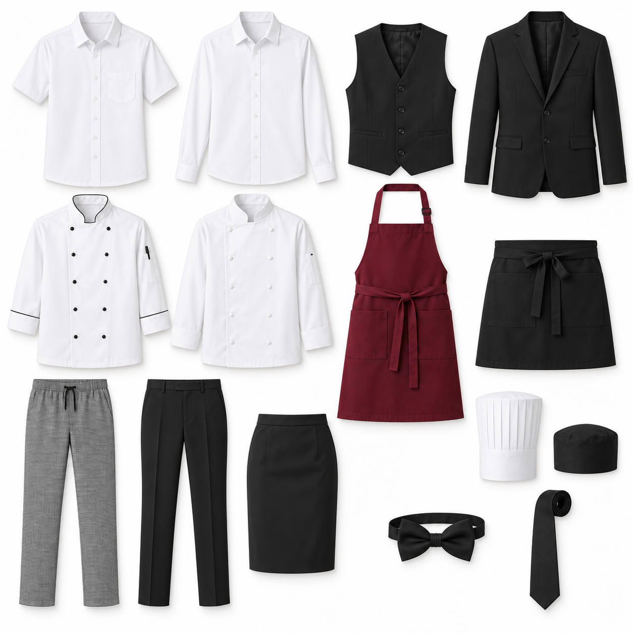 UN4 - Chef & Restuarant uniform